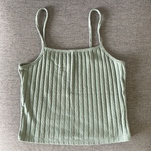 SOLD | Single blue cropped tank top or BUNDLE OF 3